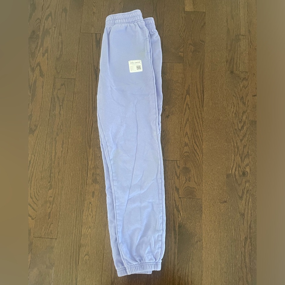 Girl crush purple sweatpants